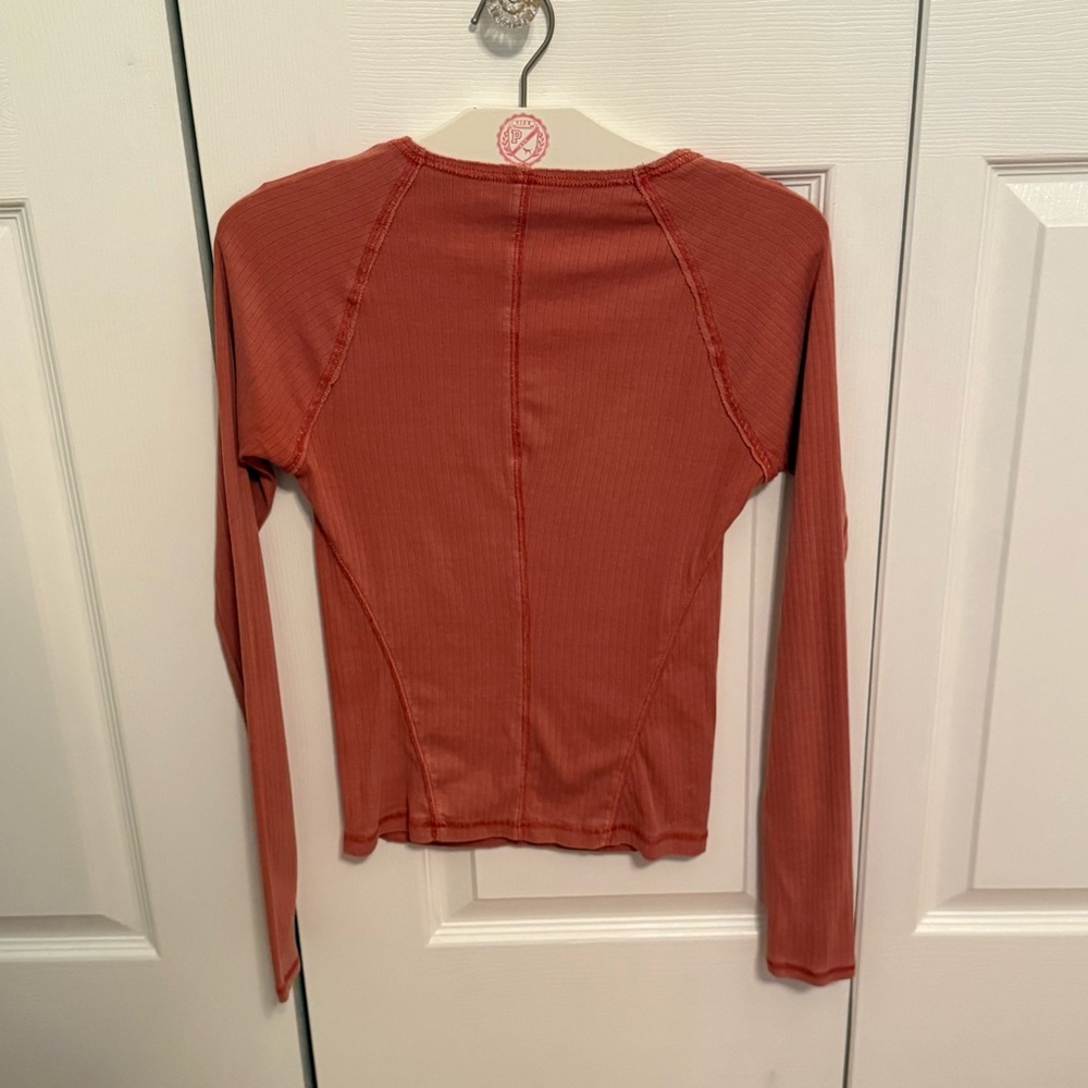 Free People Intimately Square Neck Long Sleeve - Picture 3 of 4